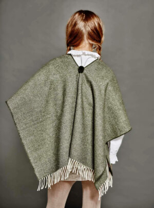 PONCHO STAR MAPACHA ENFANTS VERT AUTRICHIEN