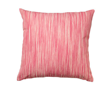 Housse Coussin IKAT JASPEADO FRAMBOISE