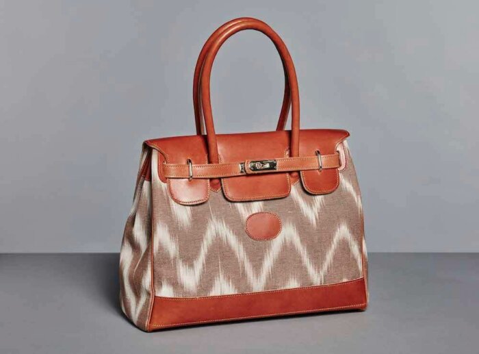 SAC CARMEN SMALL IKAT CAMEL