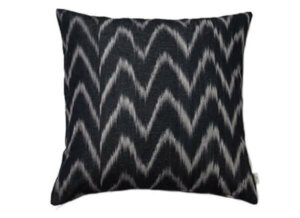 Housse Coussin IKAT TALAIA NOIR