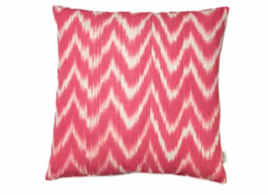 Housse Coussin IKAT TALAIA MAGENTA