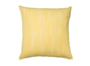 Housse Coussin IKAT JASPEADO JAUNE