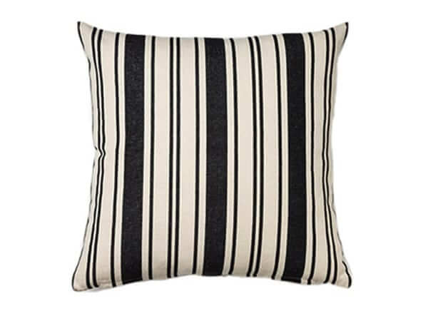 Housse Coussin IKAT RAMPI NOIR