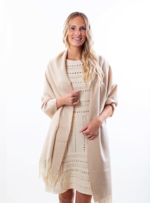 CHALES/ECHARPE BEIGE