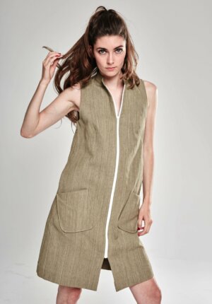 ROBE « HARDY » Modèle Long Kaki