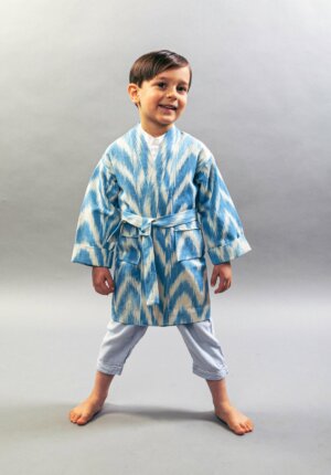 KIMONOS ENFANTS bleu ciel
