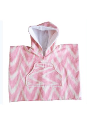 PONCHO BÉBÉ - Rose